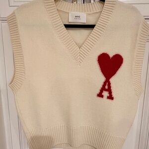 Ami Paris knitted vest